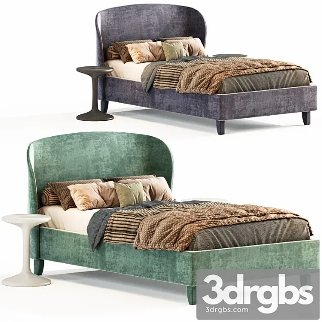 Single Bed  Carnaby 3D Model Download