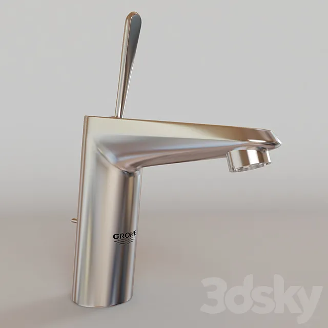 Single-lever basin mixer Grohe Eurodisc Joy 3DModel