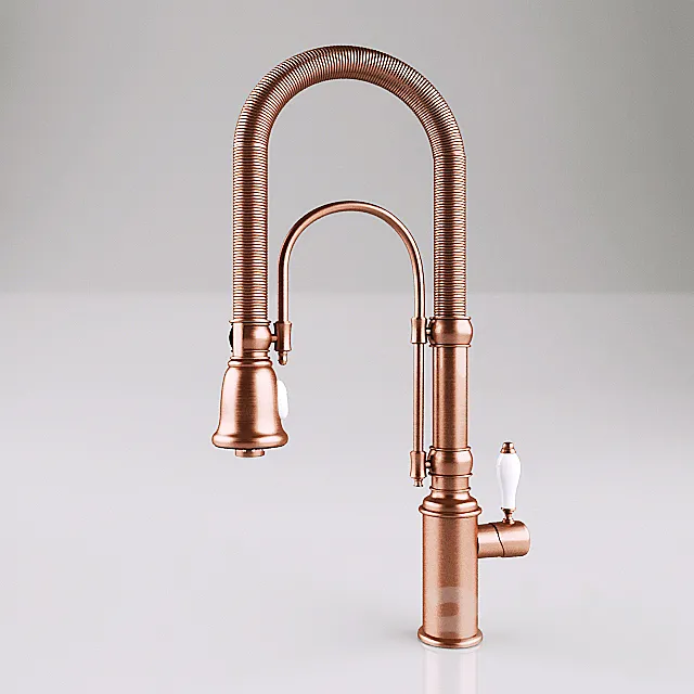 Single lever mixer smeg MIDR7RA 3D Model