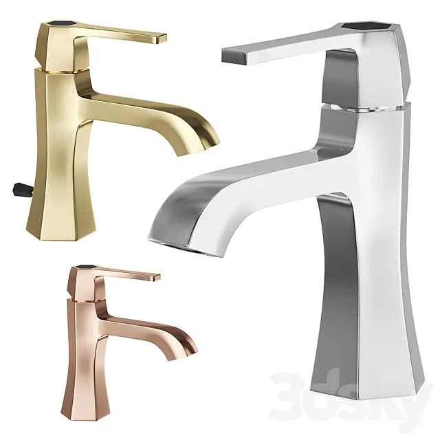 Single lever washbasin mixer Cisal Cherie 3D Model