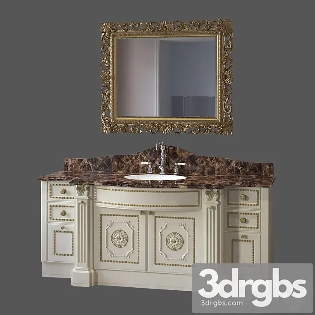 Sink Bagno 3 3D Model Download