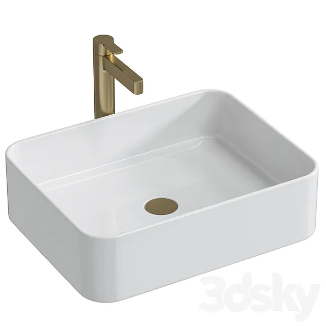 Sink Belbagno Bb1304 3D Model Sink Belbagno Bb1304 3D Model