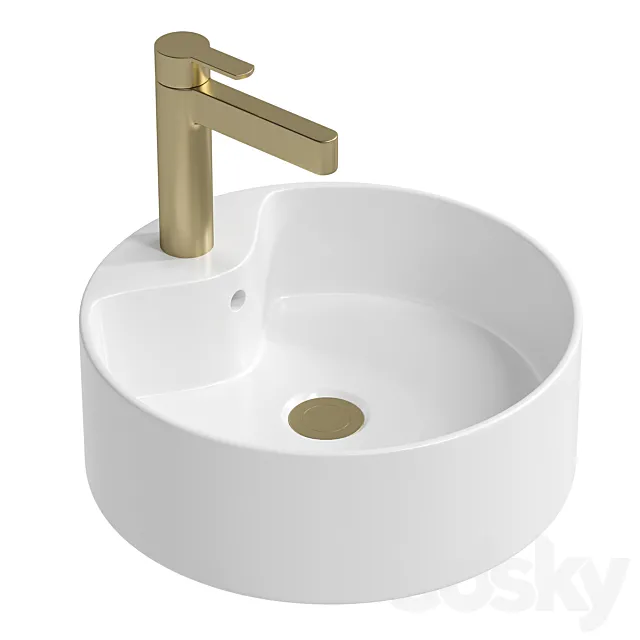 SINK BELBAGNO BB1400 3D Model SINK BELBAGNO BB1400 3D Model