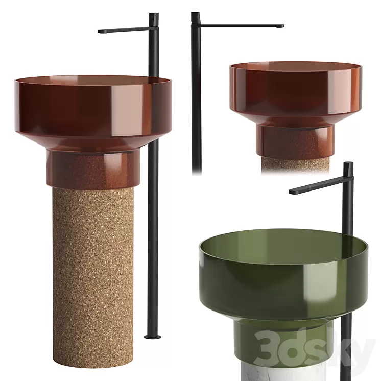 Sink BORGHI by ANTONIOLUPI 3D Model Free Download