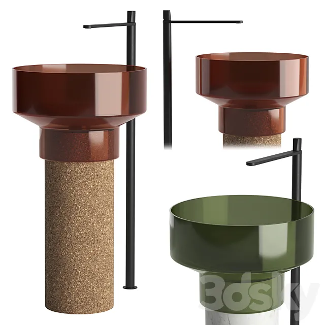 Sink BORGHI by ANTONIOLUPI 3DModel Sink BORGHI by ANTONIOLUPI 3DModel