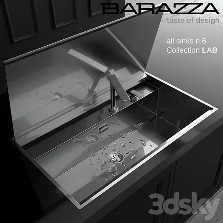 Sink by Barazza – Collection LAB 3D Model Free Download Sink by Barazza – Collection LAB 3D Model Free Download