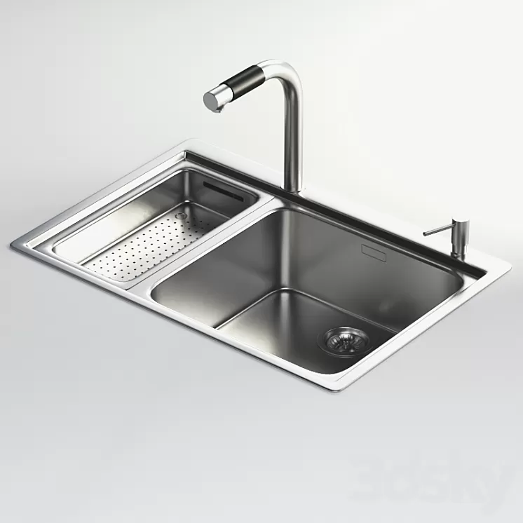 Sink CG 14 – 55×78 cm 3D Model Sink CG 14 – 55×78 cm 3D Model