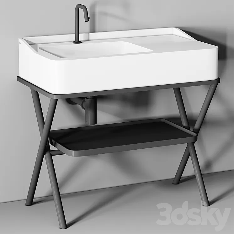 sink Cielo Siwa sink 2 3D Model sink Cielo Siwa sink 2 3D Model