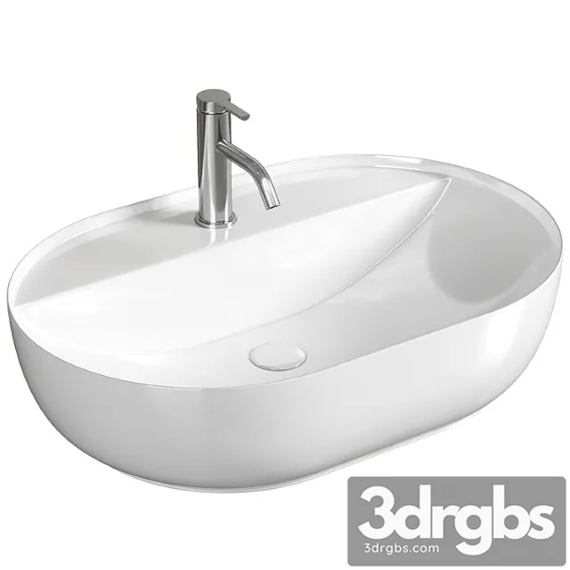 Sink Duravit Luv 0380600000 60cm 3D Model Download
