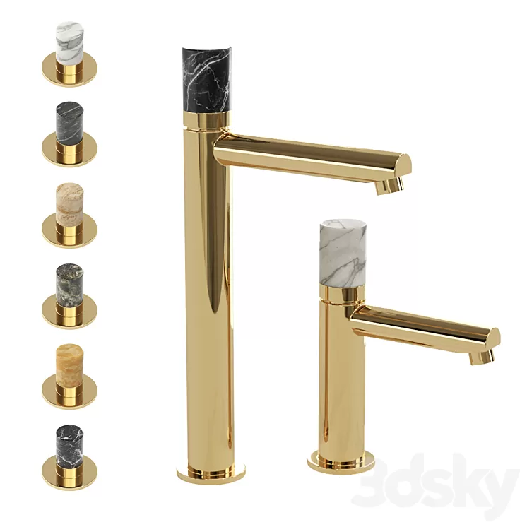 Sink faucet Griferias Maier Skulpture 3D Model