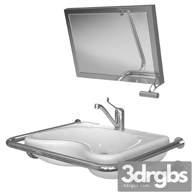 Sink for people with disabilities