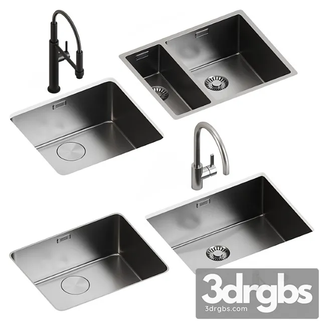 Sink I Smesiteli Franke 1 3D Model Download