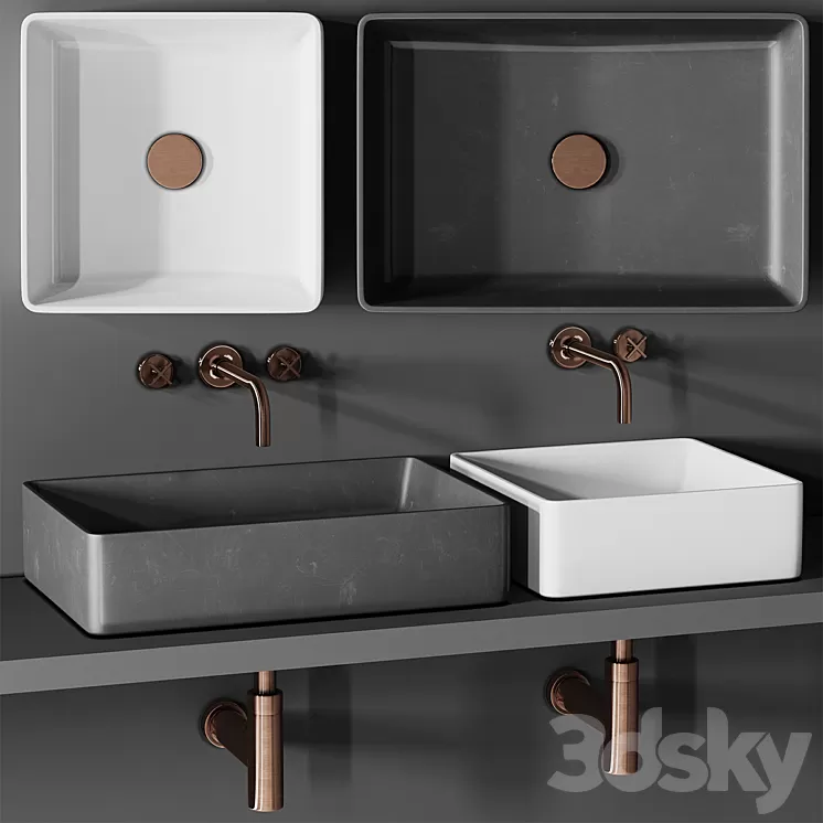 Sink Kast Arla Basin 3D Model