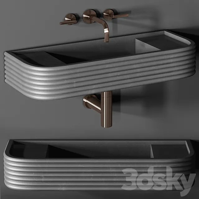 Sink Kast Iva Basin 3D Model