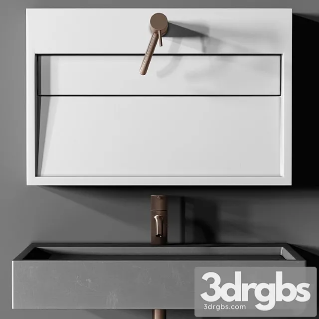 Sink Kast Lux Basin 3D Model Download