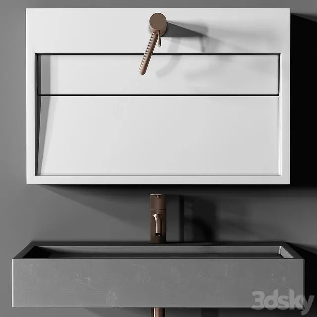 Sink Kast Lux Basin 3D Model