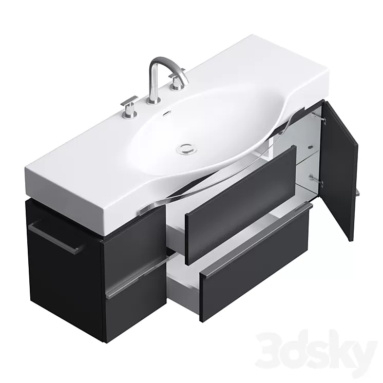 Sink – Laufen Palace 3D Model Sink – Laufen Palace 3D Model