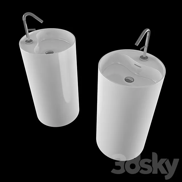 Sink NT Rimini NT407 3D Model