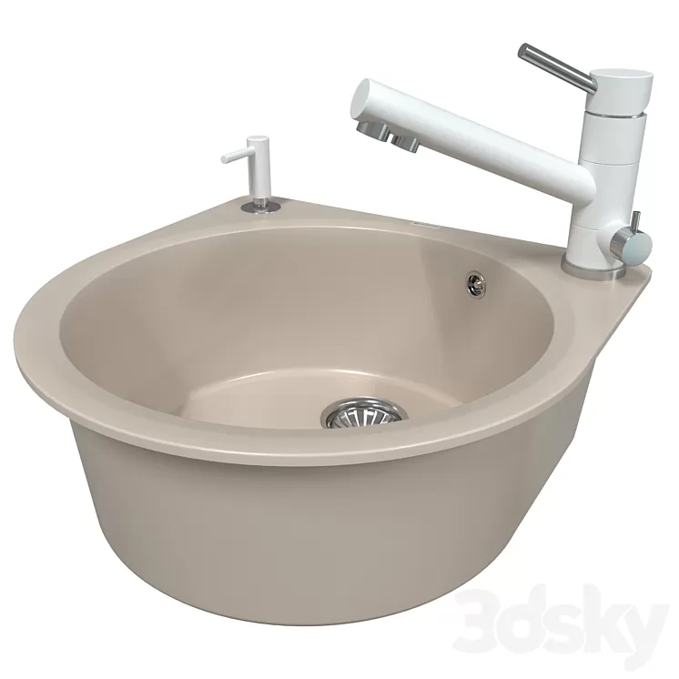 Sink OMOIKIRI AKEGATA 51 SA 3D Model Free Download Sink OMOIKIRI AKEGATA 51 SA 3D Model Free Download