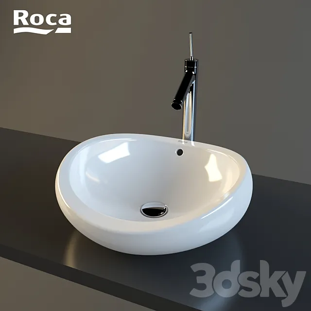 Sink ROCA Urbi 1 3D Model Sink ROCA Urbi 1 3D Model