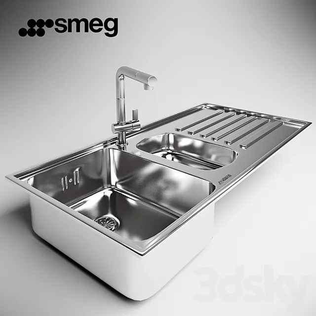 Sink Smeg LM102D 3DModel