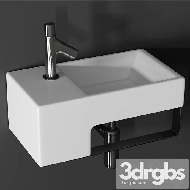 Sink Yatsob Delafon Terrace Talan 3D Model Download