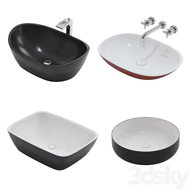 Sinks VIVA LUSSO 3D Model