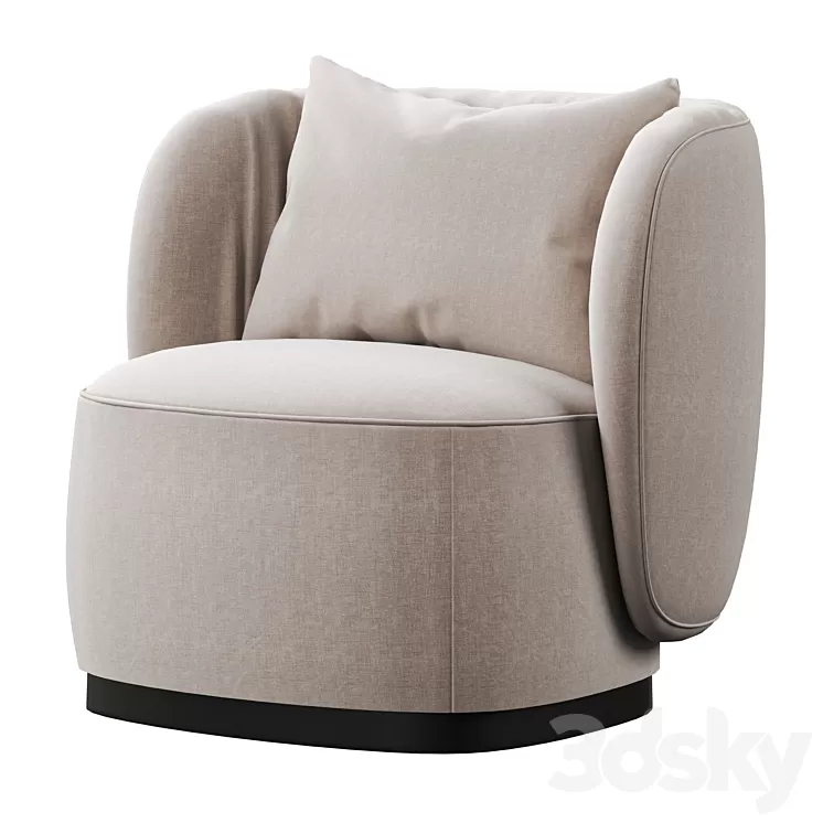 SIPARIO ARMCHAIR 3D Model SIPARIO ARMCHAIR 3D Model