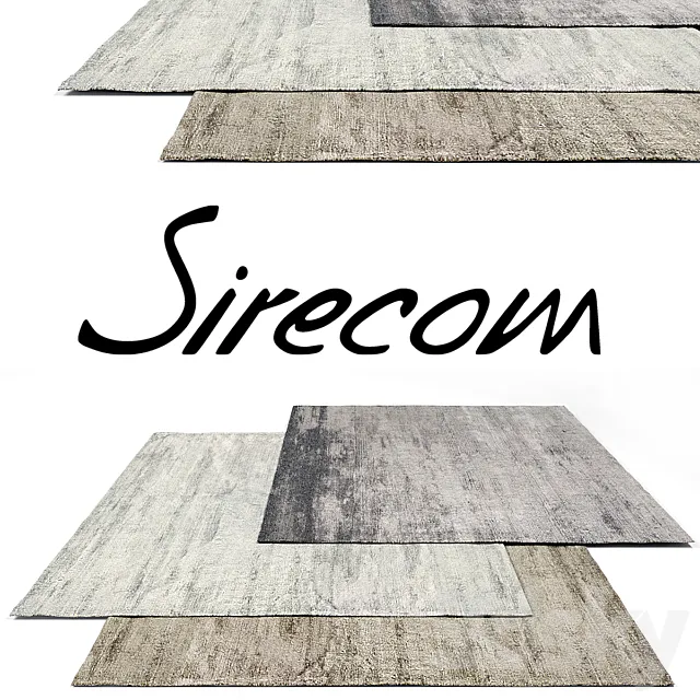 Sirecom Aura Rug Set 3DModel Sirecom Aura Rug Set 3DModel