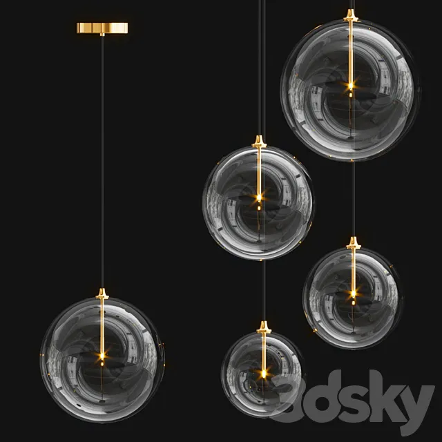 SIRI Pendant Light 3D Model