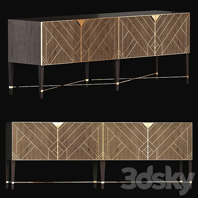 Sirmione Sideboard Frato Interiors 3DModel Sirmione Sideboard Frato Interiors 3DModel