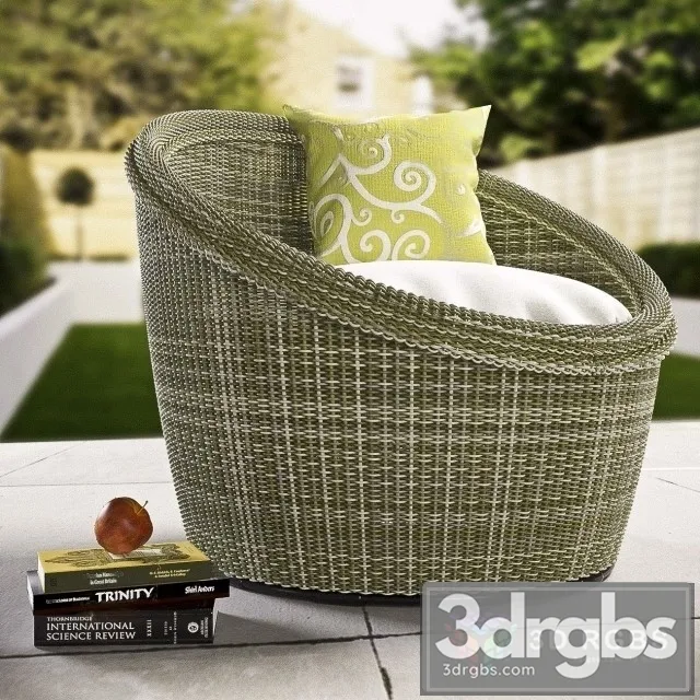 Sitout Chair 3D Model Download Sitout Chair 3D Model Download