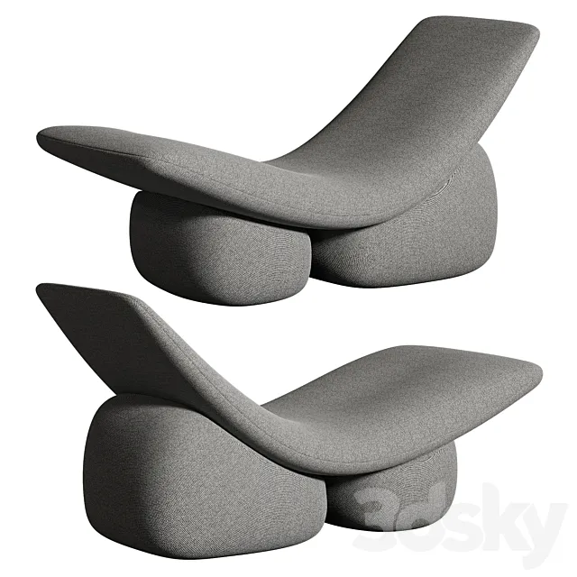 Six N Five Lounge Chair 3DModel