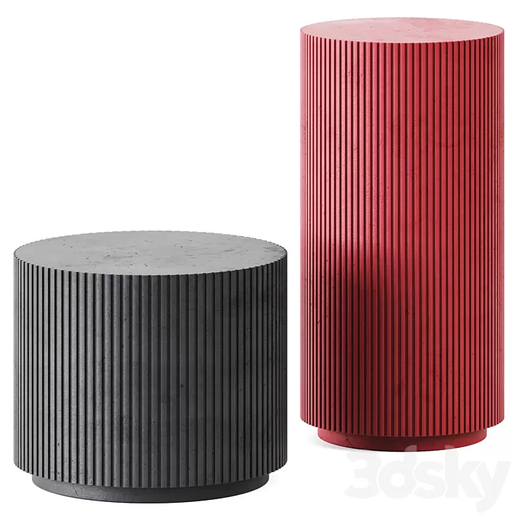 Skalep charcoal side table 3D Model Free Download Skalep charcoal side table 3D Model Free Download