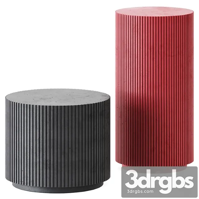 Skalep charcoal side table Skalep charcoal side table