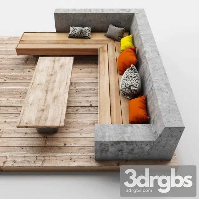 Skamya Outdoor 01 3D Model Download