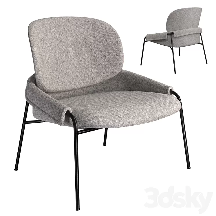 SKANDI Claudio Lounge 3D Model Free Download