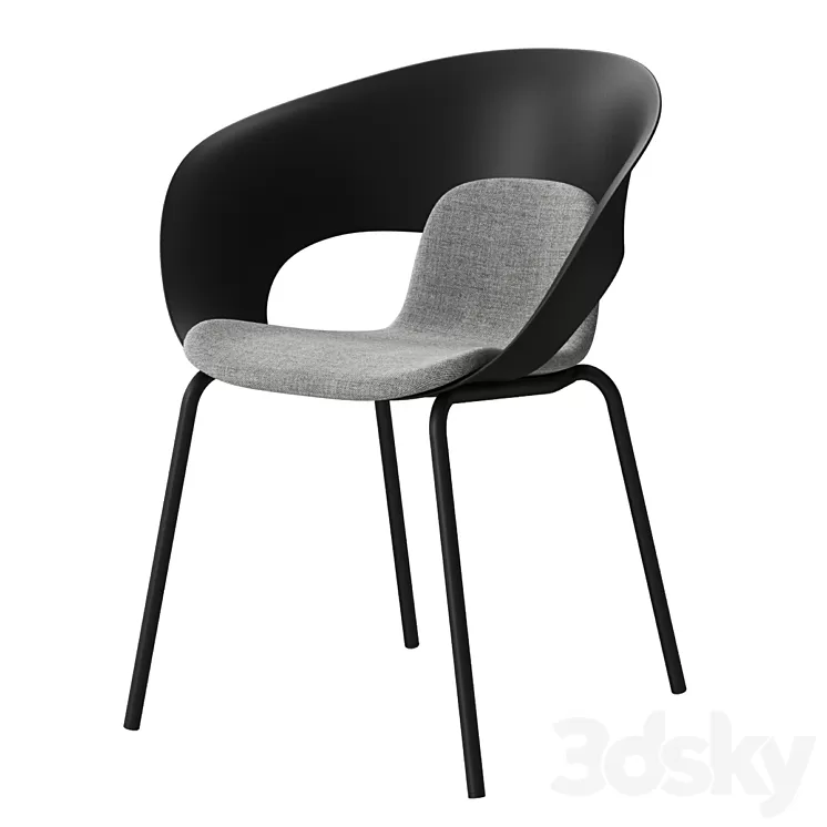 Skandiform chair DELI KS-160 3D Model Free Download
