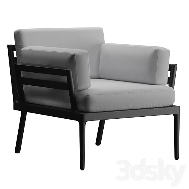 Skargaarden Anholt armchair 3D Model Skargaarden Anholt armchair 3D Model