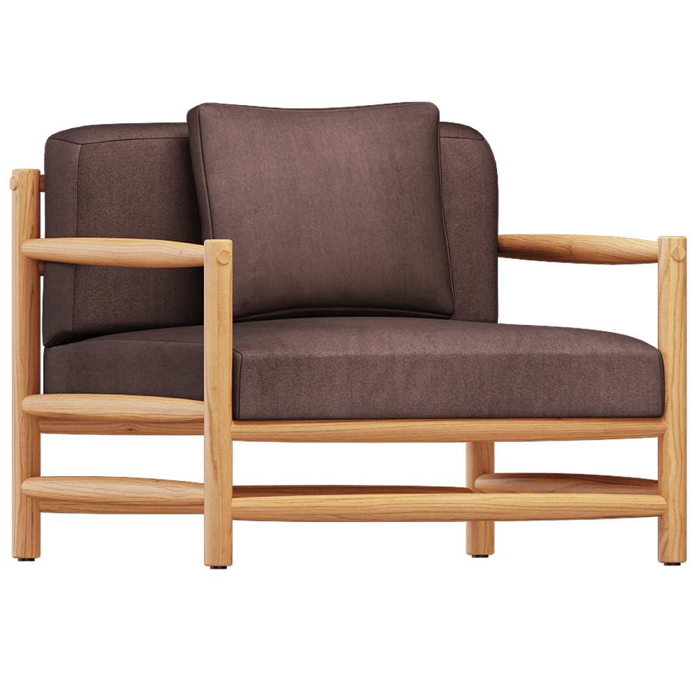Skargaarden – Lounge Chair Saltholm 3D Model