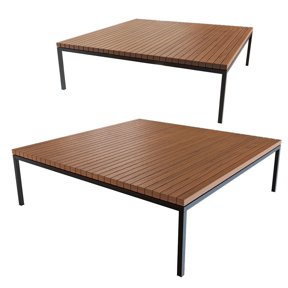 Skargaarden – Lounge table Bonan 3D Model Skargaarden – Lounge table Bonan 3D Model