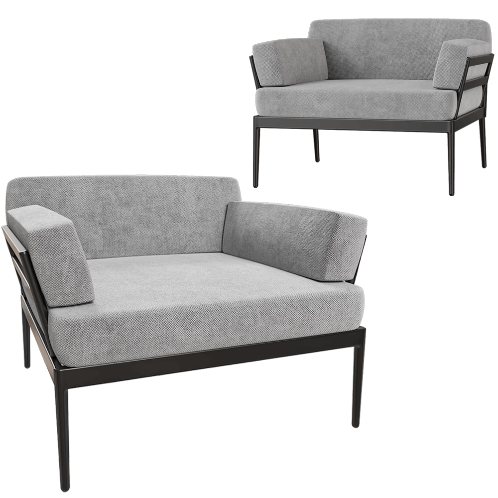 Skargaarden – Outdoor armchair ANHOLT 3D Model Skargaarden – Outdoor armchair ANHOLT 3D Model