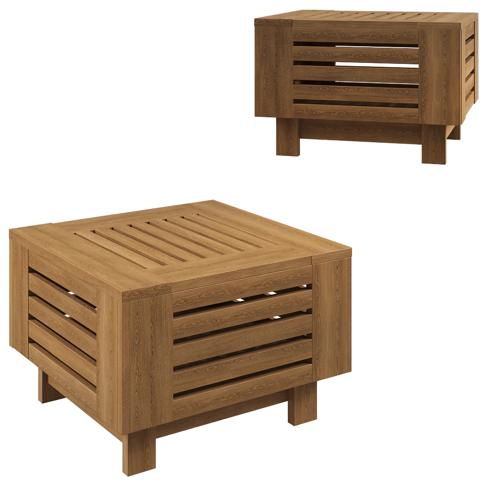 Skargaarden – Side table Skanor lounge S 3D Model