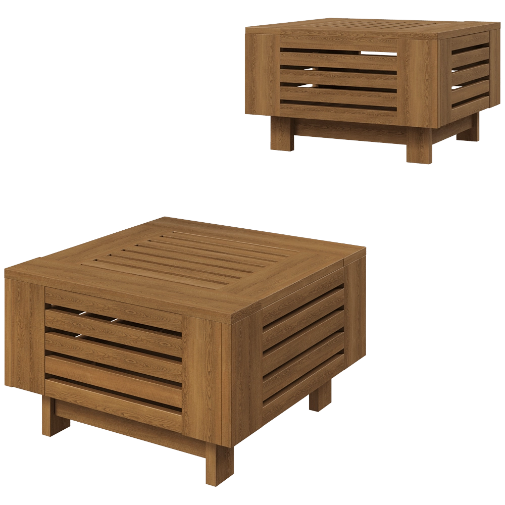 Skargaarden – Table Skanor lounge S 3D Model