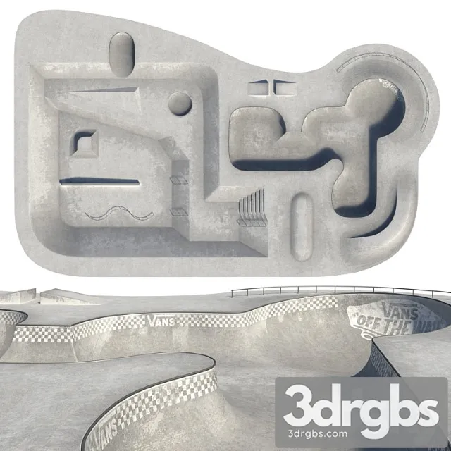Skate park 3D Model Download
