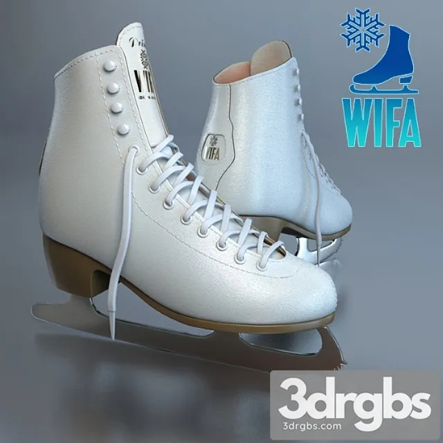 Skates wifa prima 3D Model Download