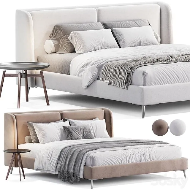 Skeez Bed by Thehighwall 3D Model