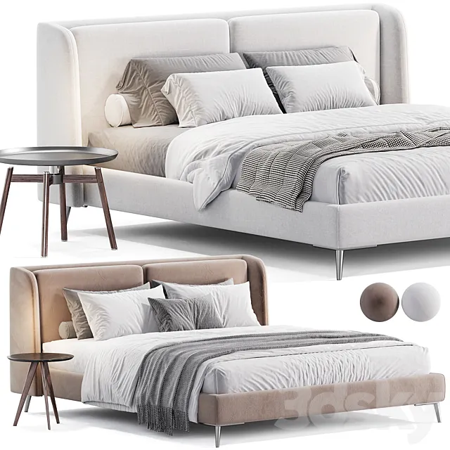 Skeez Bed by Thehighwall 3D Model Skeez Bed by Thehighwall 3D Model