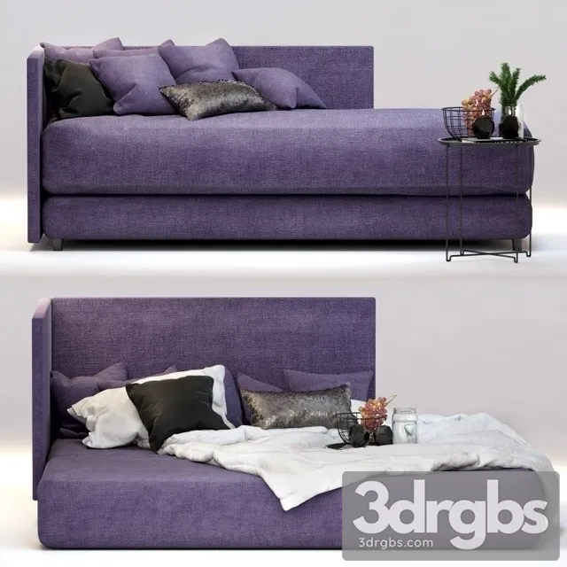 Skeidar Tina Couch Sofa 3D Model Download