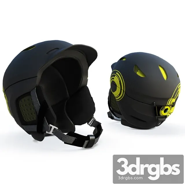 Ski helmet 3D Model Download